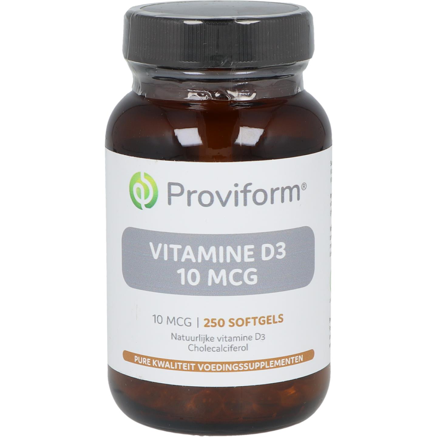Vitamine D3 10 mcg